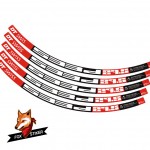 Mountain Bicycle Wheels MTB Rim Decal Stickers for DT swiss 533d mtb wheel sticker 